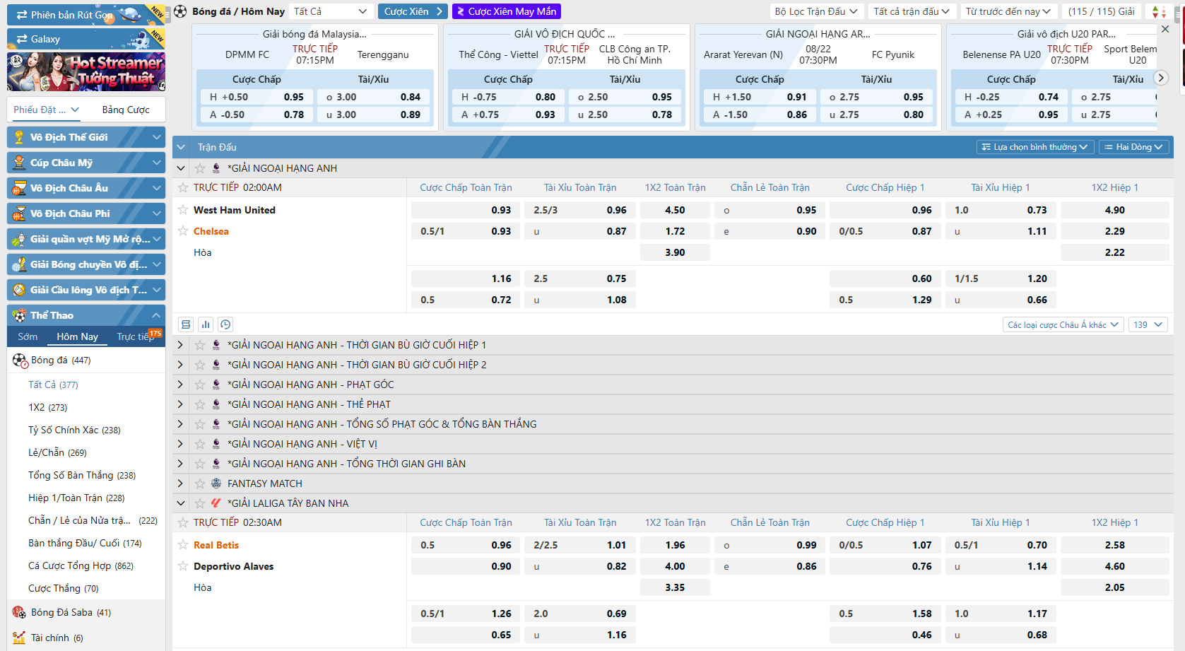 Các nhà cung cấp kết hợp với nhà cái AU88